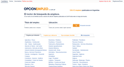 Desktop Screenshot of opcionempleo.com.ar