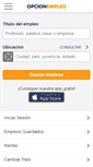 Mobile Screenshot of opcionempleo.com.ar