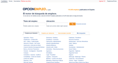 Desktop Screenshot of opcionempleo.com